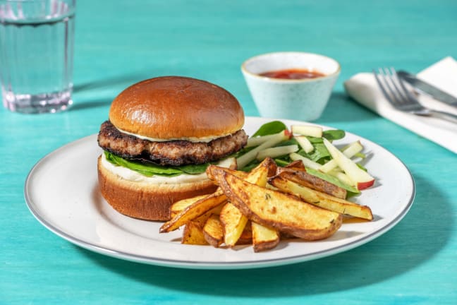 Burgers de porc sucré-salé