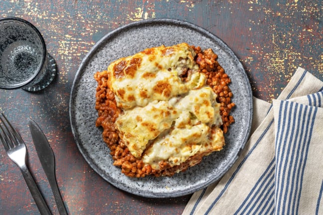 Welsh Rarebit Veggie Pie