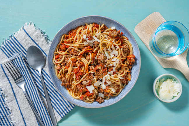 Spaghetti bolognese