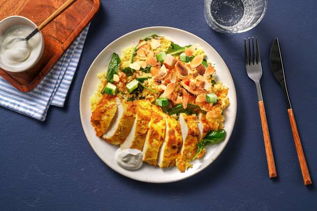 Chermoula Chicken & Carrot Couscous