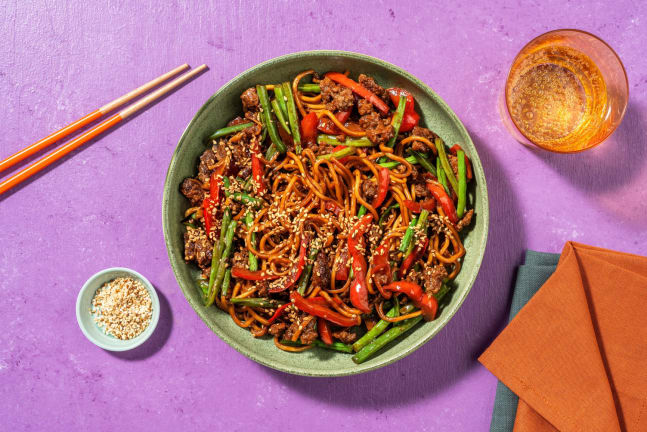 Hoisin Beef and Mixed Veg Stir-Fry