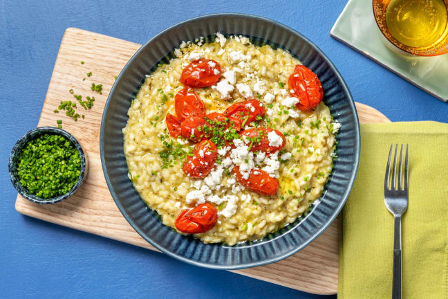 Oven-Baked Pesto Risotto