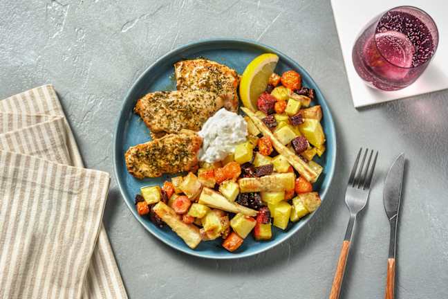 Citronstegt svinekamfilet