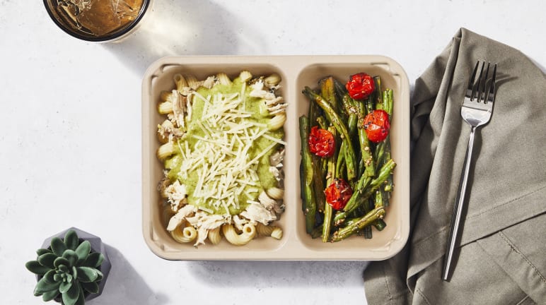 Chicken Pesto Cavatappi