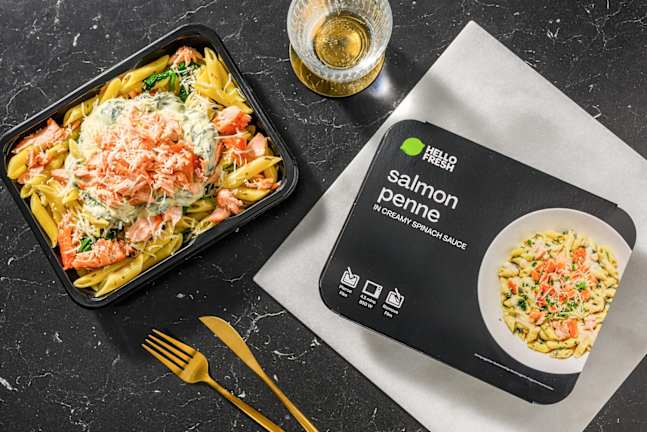 Creamy Salmon Penne