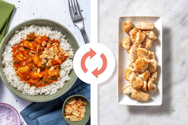 Chicken Breast Korma Style Curry