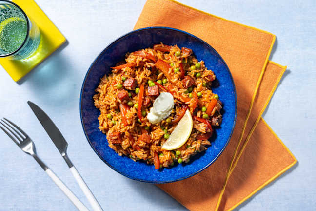 Louisiana Style Chorizo Rice