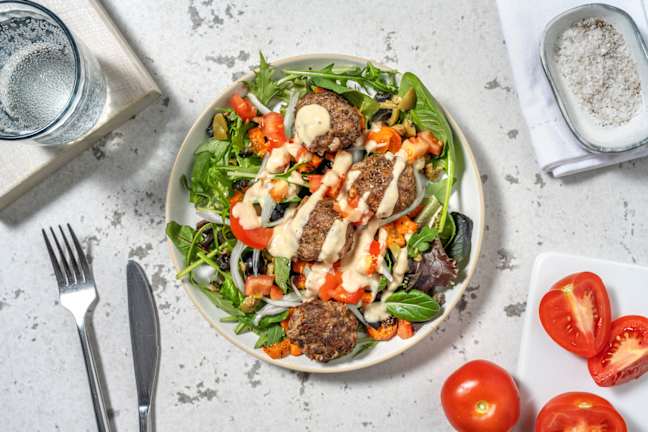 Carb Smart Middle Eastern-Style Beef Bowls
