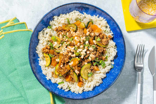 Sauté de porc et de légumes savoureux