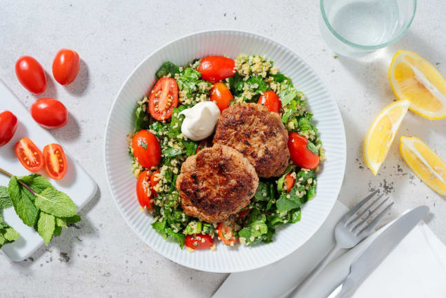 Cal Smart Middle Eastern-Inspired Beyond Meat® Patties