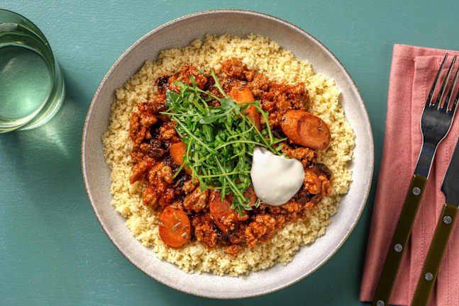 Middle Eastern Style Lamb and Couscous