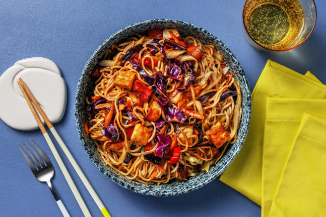 Sweet and Spiced Paneer Noodles