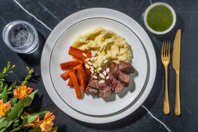 Pavé de bœuf & salsa verde à l'italienne