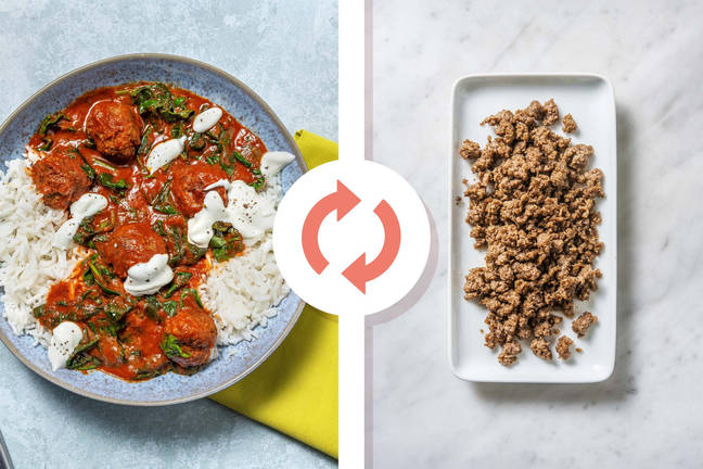 Rogan Josh Style Beef Meatballs