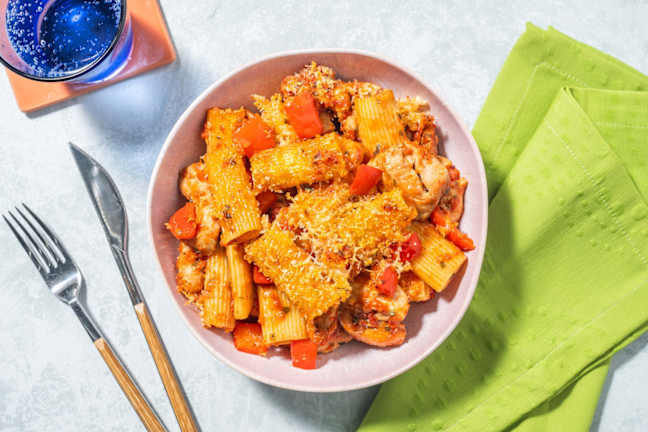 Chicken Rigatoni Al Forno