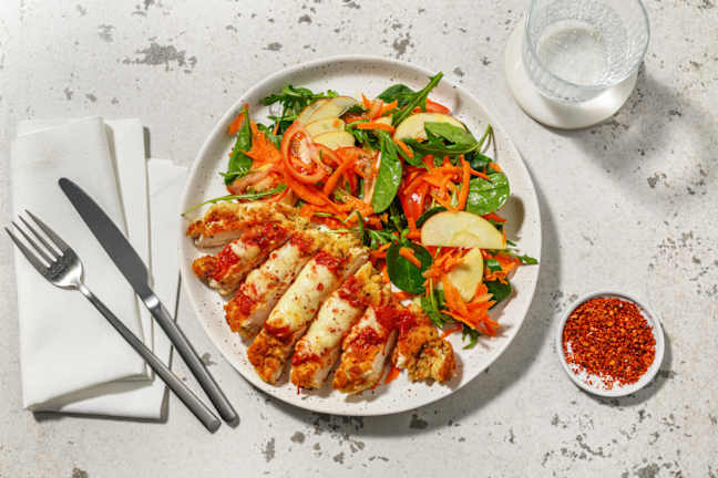 HelloHero: Herby Chicken Parmigiana