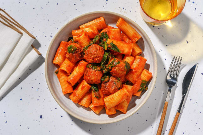 Pork Polpette in Rich Tomato Sauce