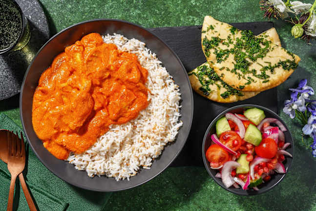 Krämig indisk butter chicken