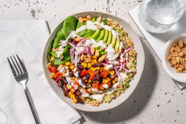 Succotash kidneybønnebowl