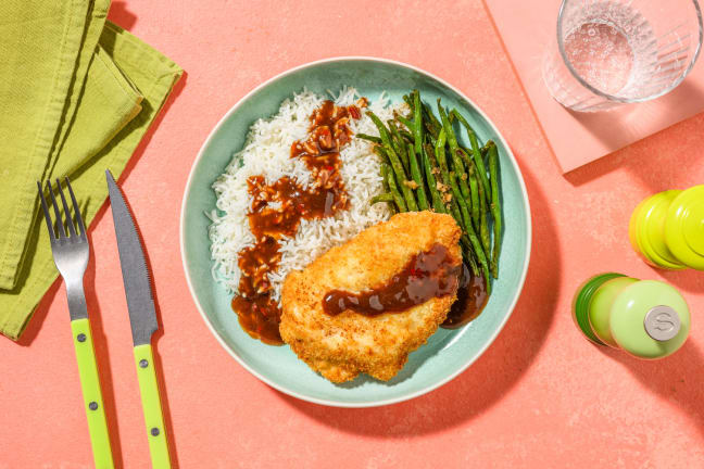 Crispy Chicken in Sweet Teriyaki Sauce