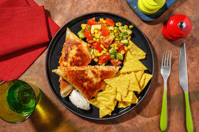Ostefylte kyllingenchiladas