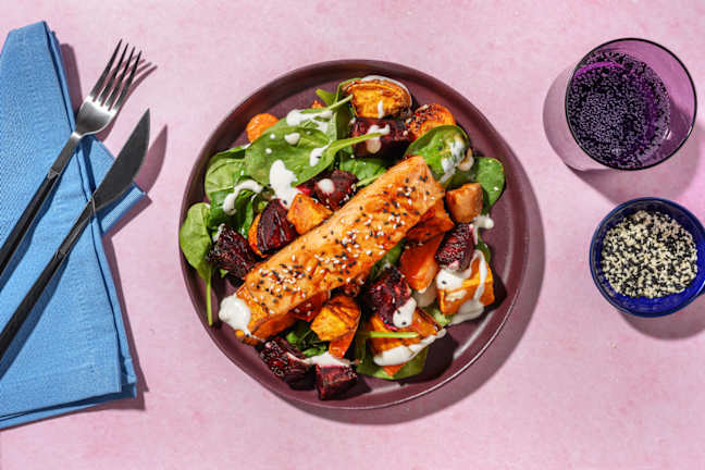 Soy & Ginger Sesame Salmon