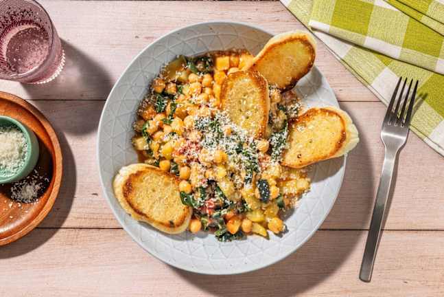 Zimino di ceci e Pecorino Romano Dop