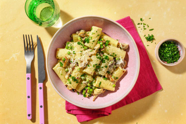 Speedy Mushroom Rigatoni