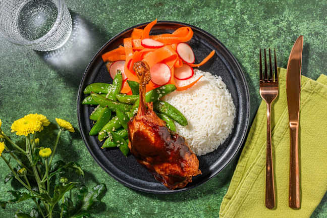 Japansk andelår-'donburi'