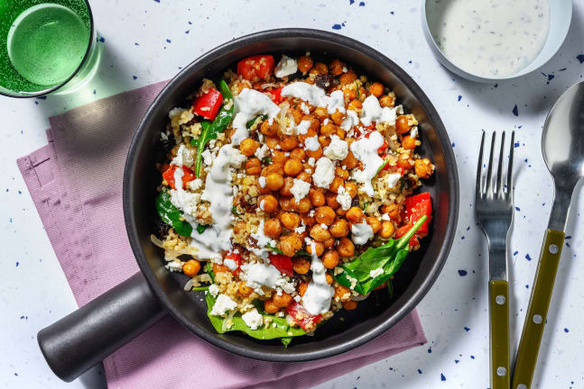 Roasted Chickpea and Bulgur Salad