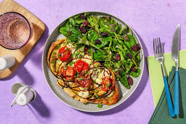 Caprese-Inspired Flatbreads
