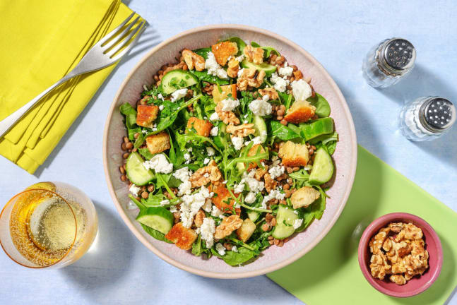 Salade de lentilles à la française