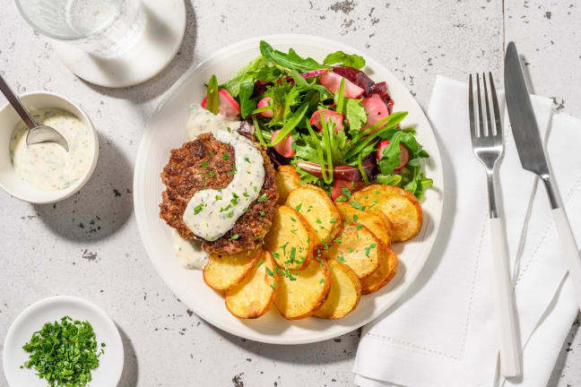 Carb Smart French-Style Beef Patties