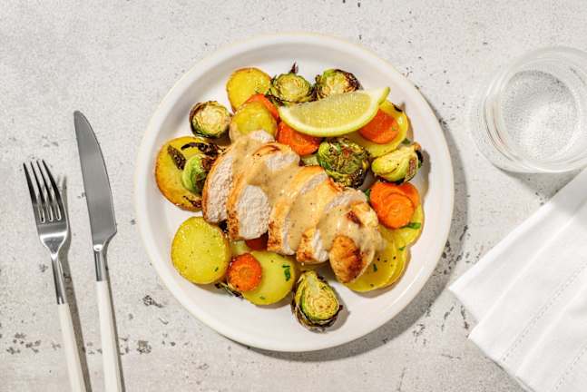 Smart Creamy Lemon-Garlic Chicken