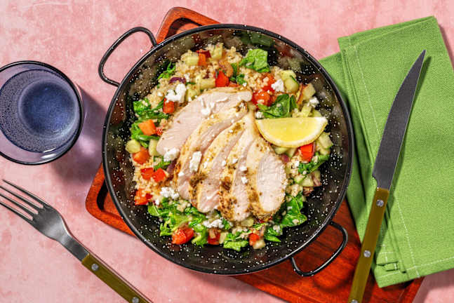 Grilled Greek-Style Chicken