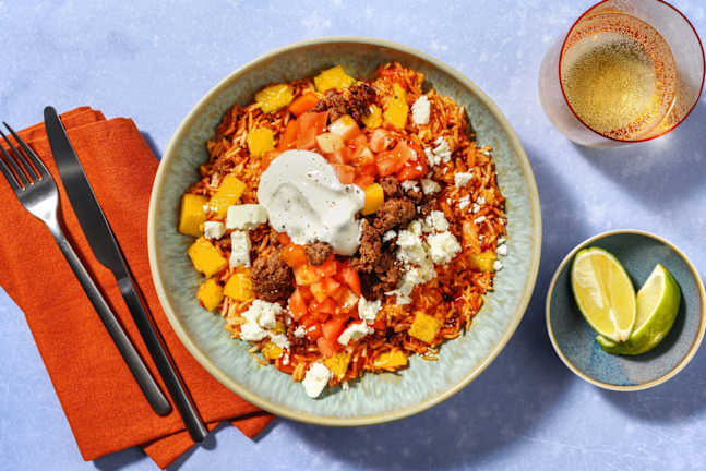 Bols de bœuf tex-mex