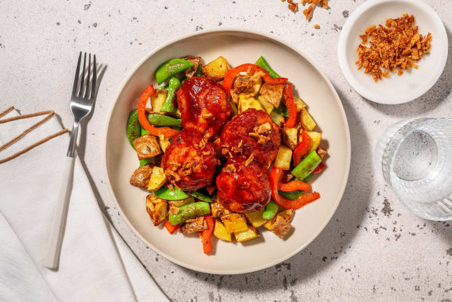 Smart Sweet and Spicy Pork Patties 