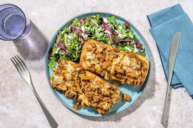 SuperQuick Beef-and-Mushroom Melts