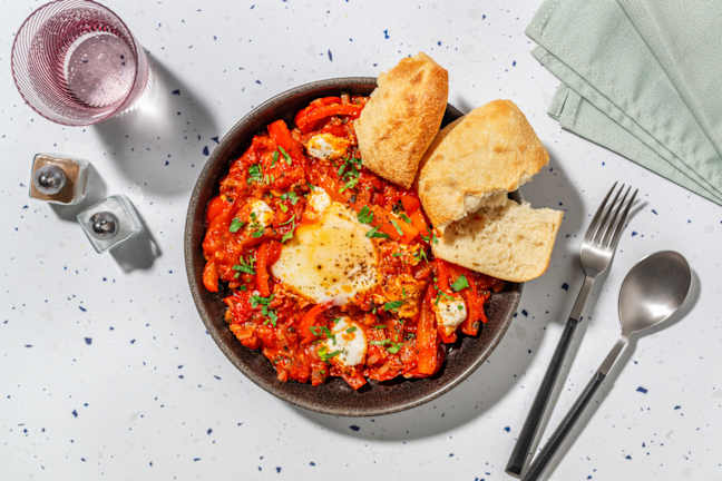 Goat's Cheese Shakshouka