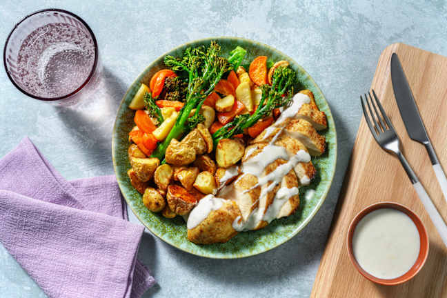 Cajun Chicken Traybake