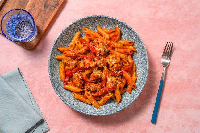 Speedy Chipotle Chicken Penne