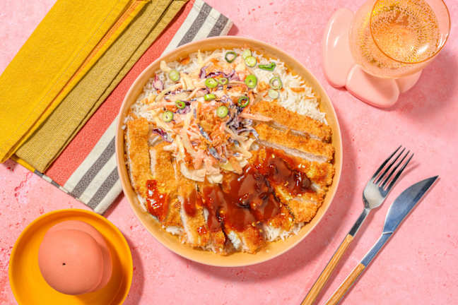 Pork Schnitzel & Katsu Sauce