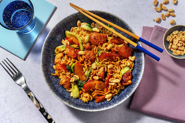 Chicken and Plum Stir-Fry