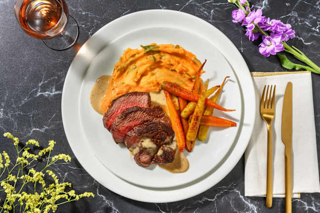Roast Sirloin Tip & Creamy Pepper Sauce