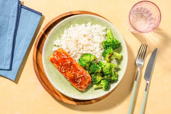 Teriyaki Glazed Salmon
