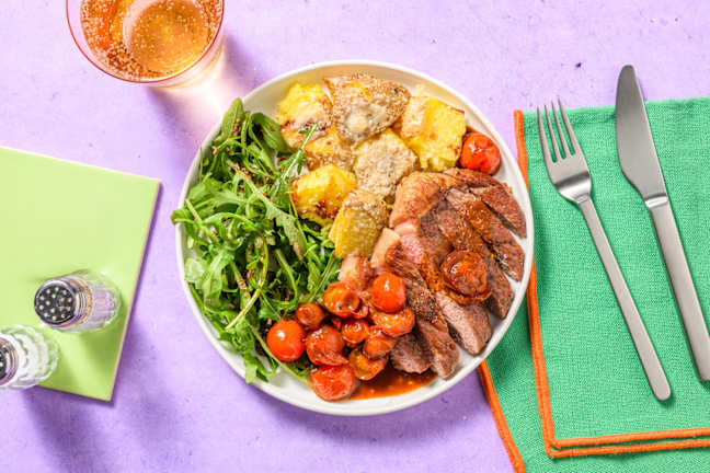 Beef in Slow Roasted Tomato Butter Sauce