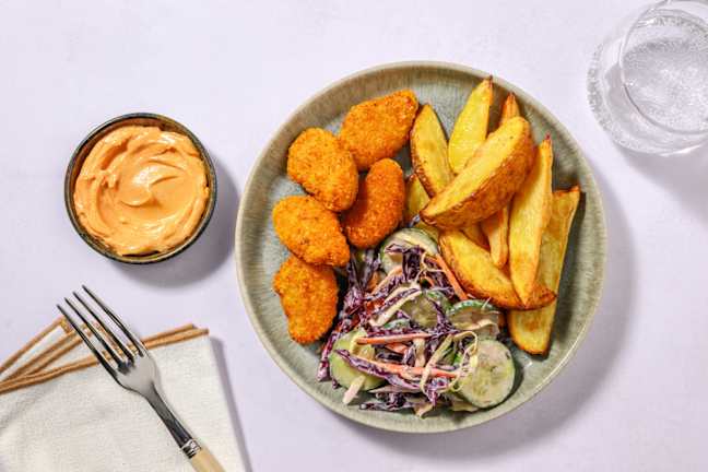 Le Végé : nuggets de blé & potatoes