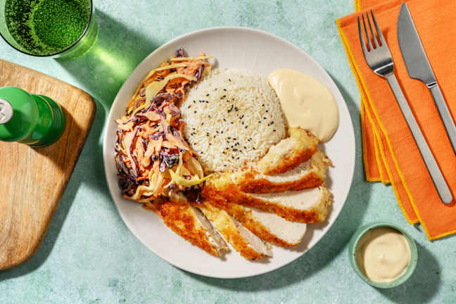 Poulet pané façon Katsu japonais