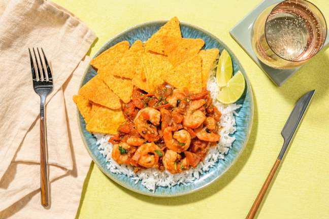 Garnalen op z'n Mexicaans