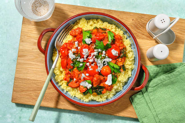 One-Pot Chorizo & Cherry Tomato Stew
